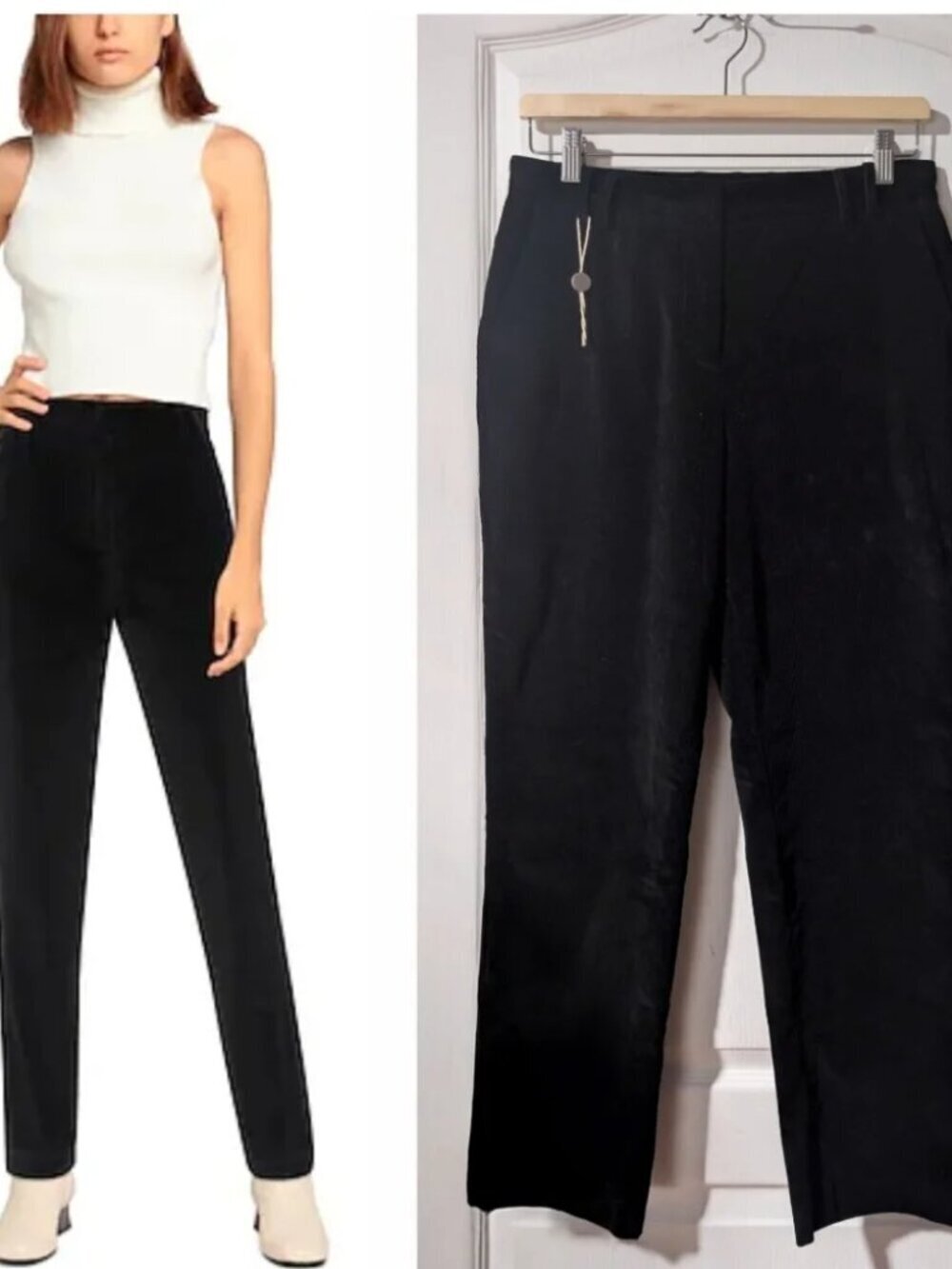 Ballantyne | Tapered Corduroy Trousers In Black